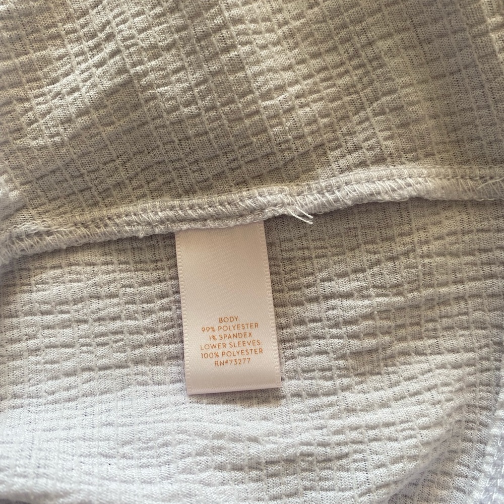 Lauren Conrad Top Blouse Lilac Long Sleeve S - Picture 5 of 6